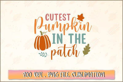 Cutest pumpkin in the patch SVG SVG Shetara Begum 