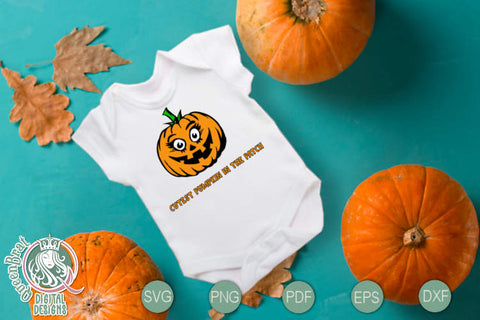 Cutest Pumpkin Patch SVG SVG QueenBrat Digital Designs 