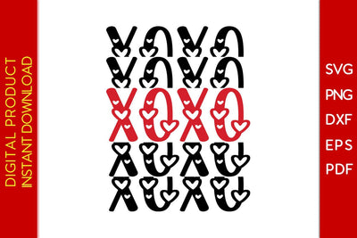 Cutest XOXO Sign Valentine's Day SVG PNG EPS Cut File SVG Creativedesigntee 
