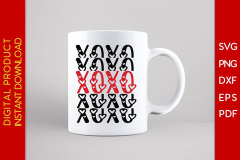 Cutest XOXO Sign Valentine's Day SVG PNG EPS Cut File SVG Creativedesigntee 