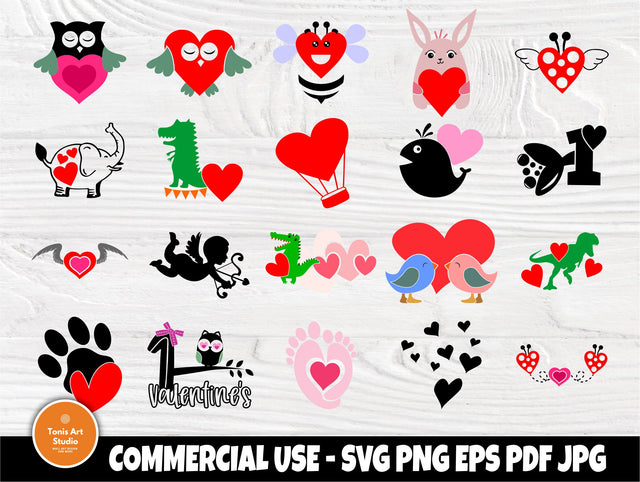 Cutie Animal SVG Bundle | Animal Clipart | Animals Svg | Bee Svg | Owl Svg | Animal Cut Files | Elephant Svg | Crocodile Svg | Cricut Files SVG TonisArtStudio 
