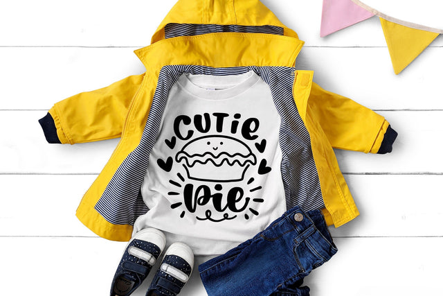 Cutie Pie SVG Cut File | Kids Design SVG SVG dapiyupi store 