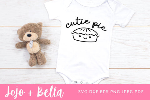 Cutie Pie Svg, Pumpkin Pie Svg, Thanksgiving Shirt Svg, Baby thanksgiving Svg, 1st Thanksgiving Svg, Cute Thanksgiving svg, Funny SVG Jojo&Bella 