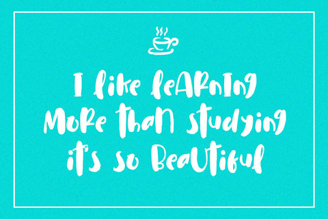 Cuties Magenta Font Abo Daniel Studio 