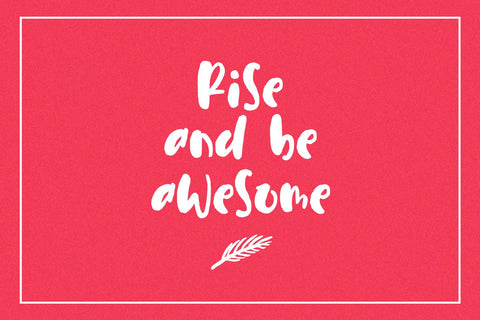 Cuties Magenta Font Abo Daniel Studio 