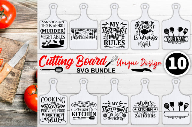 Cuting Board SVG Bundle SVG Designangry 