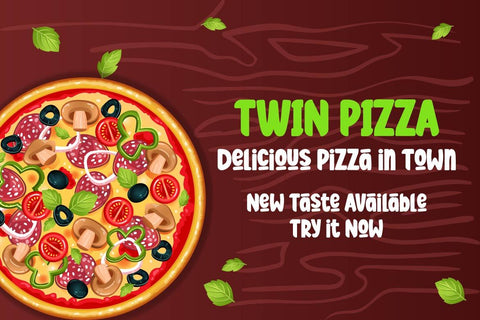 Cutney Font twinletter 