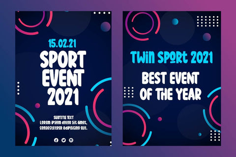 Cutney Font twinletter 