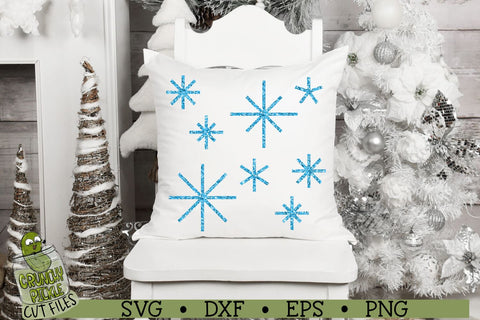 Cuttable Snowflakes SVG Bundle SVG Crunchy Pickle 