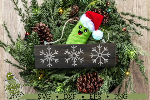 Cuttable Snowflakes SVG Bundle SVG Crunchy Pickle 