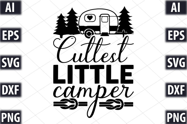 Cuttest little camper SVG SVGista 