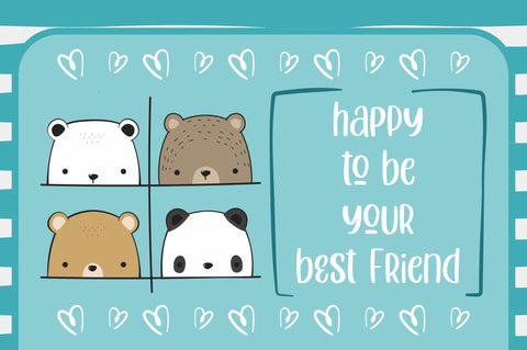 Cuttie Beary – Fun Handwritten Font Font Good Java 