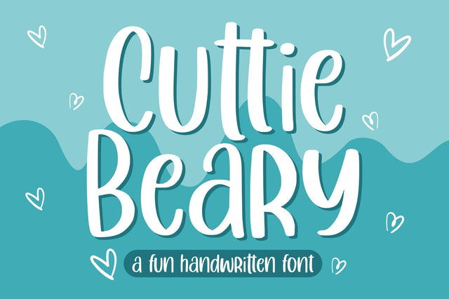 Cuttie Beary – Fun Handwritten Font Font Good Java 