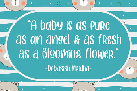 Cuttie Beary – Fun Handwritten Font Font Good Java 