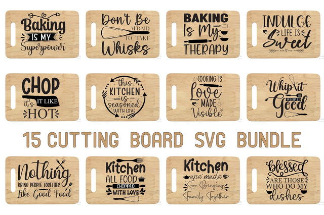 Cutting Board Bundle-2 SVG Creativeart88 