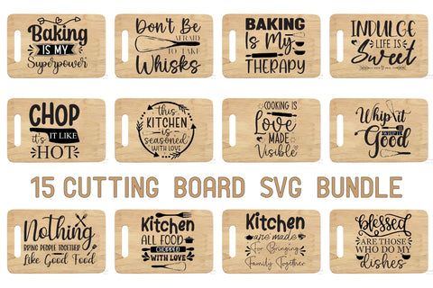 Cutting Board Bundle-2 SVG Creativeart88 