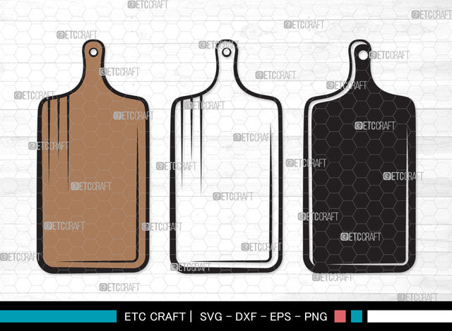 Cutting Board Clipart SVG | Kitchen Board Svg | Cutting Boards With Handle Svg | Kitchen Cutting Board Svg | Cooking Board Svg | Cutting Board Clipart SVG ETC Craft 