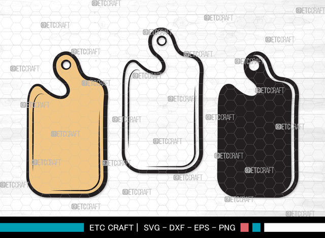 Cutting Board Clipart SVG | Kitchen Board Svg | Cutting Boards With Handle Svg | Kitchen Cutting Board Svg | Cooking Board Svg | Cutting Board Clipart SVG ETC Craft 