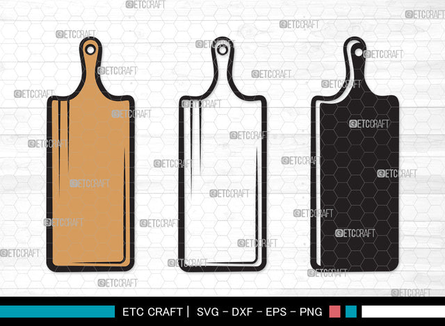 Cutting Board Clipart SVG | Kitchen Board Svg | Cutting Boards With Handle Svg | Kitchen Cutting Board Svg | Cooking Board Svg | Cutting Board Clipart SVG ETC Craft 