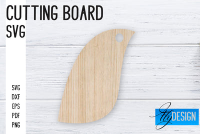 Cutting Board Laser Cut SVG | Kitchen SVG Design | CNC files SVG Fly Design 