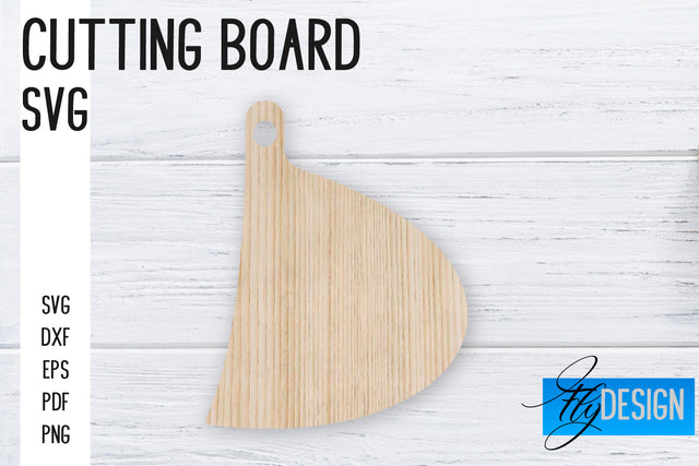 Cutting Board Laser Cut SVG | Kitchen SVG Design | CNC files SVG Fly Design 