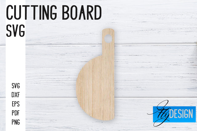 Cutting Board Laser Cut SVG | Kitchen SVG Design | CNC files SVG Fly Design 