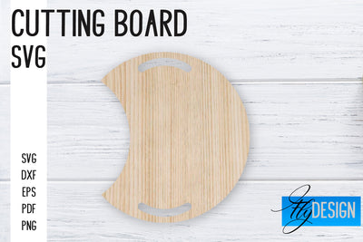 Cutting Board Laser Cut SVG | Kitchen SVG Design | CNC files SVG Fly Design 