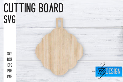 Cutting Board Laser Cut SVG | Kitchen SVG Design | CNC files SVG Fly Design 