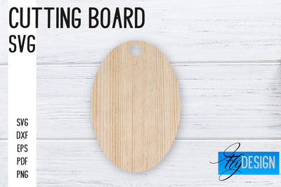 Cutting Board Laser Cut SVG | Kitchen SVG Design | CNC files SVG Fly Design 