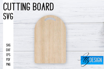 Cutting Board Laser Cut SVG | Kitchen SVG Design | CNC files SVG Fly Design 