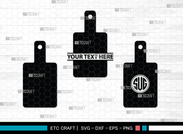 Cutting Board Monogram SVG | Kitchen Board Svg | Cutting Boards With Handle Svg | Kitchen Cutting Board Svg | Cooking Board Svg | Cutting Board Monogram SVG ETC Craft 