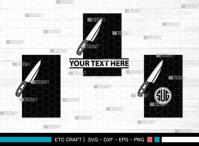 Cutting Board Monogram SVG | Kitchen Board Svg | Cutting Boards With Handle Svg | Kitchen Cutting Board Svg | Cooking Board Svg | Cutting Board Monogram SVG ETC Craft 