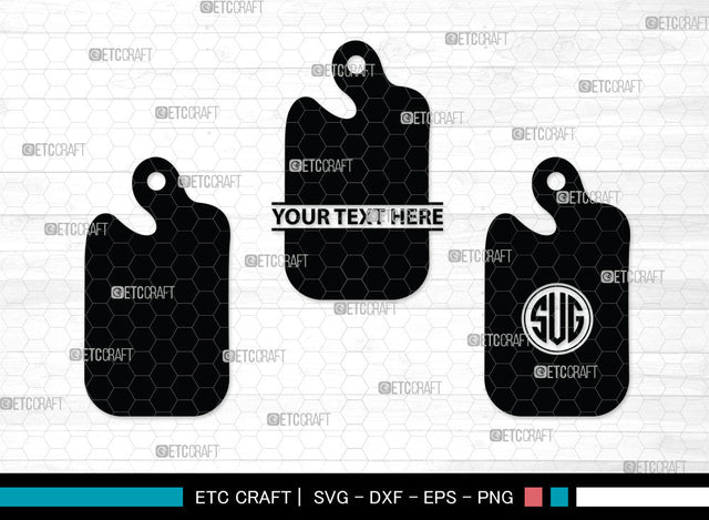 Cutting Board Monogram SVG | Kitchen Board Svg | Cutting Boards With Handle Svg | Kitchen Cutting Board Svg | Cooking Board Svg | Cutting Board Monogram SVG ETC Craft 