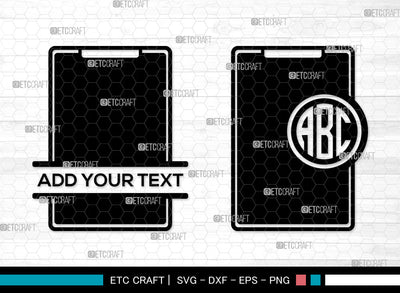 Cutting Board Monogram SVG, Split Monogram SVG, Cooking Board Svg, Chopping Board Svg, Kitchen Board Svg, Cutting Board And Knife Svg, Cutting Board SVG ETC Craft 