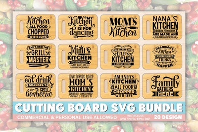 Cutting Board SVG Bundle SVG Ariyan 
