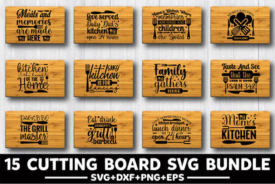 Cutting Board Svg Bundle SVG Rupkotha 