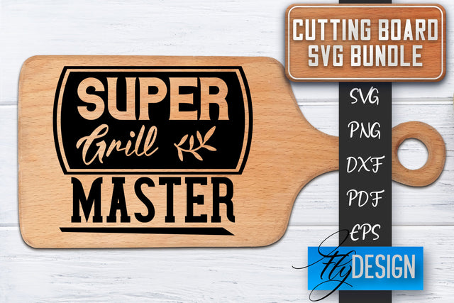 Cutting Board SVG | Kitchen Quotes SVG | Cutting Board Sayings SVG SVG Fly Design 