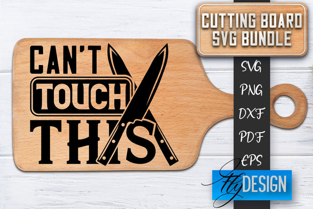 Cutting Board SVG | Kitchen Quotes SVG | Cutting Board Sayings SVG SVG Fly Design 