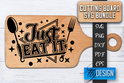 Cutting Board SVG | Kitchen Quotes SVG | Cutting Board Sayings SVG SVG Fly Design 