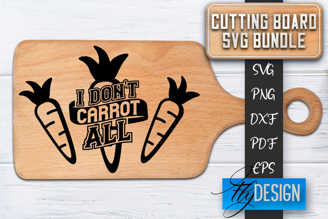 Cutting Board SVG | Kitchen Quotes SVG | Cutting Board Sayings SVG SVG Fly Design 