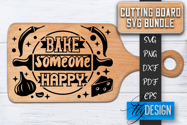 Cutting Board SVG | Kitchen Quotes SVG | Cutting Board Sayings SVG SVG Fly Design 