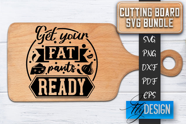 Cutting Board SVG | Kitchen Quotes SVG | Cutting Board Sayings SVG SVG Fly Design 