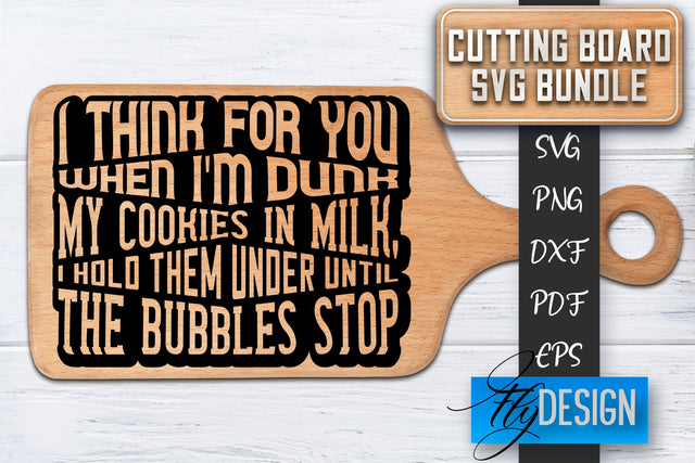 Cutting Board SVG | Kitchen Quotes SVG | Cutting Board Sayings SVG SVG Fly Design 