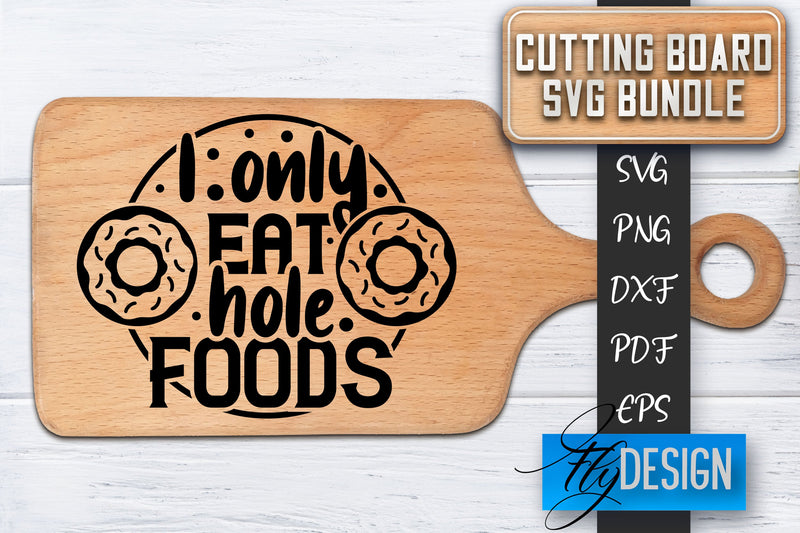 Cutting Board SVG | Kitchen Quotes SVG | Cutting Board Sayings SVG SVG Fly Design 