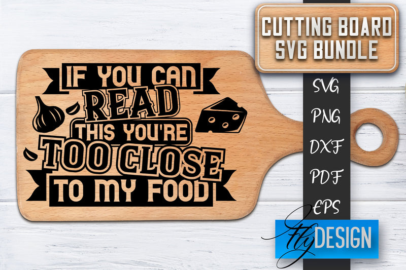 Cutting Board SVG | Kitchen Quotes SVG | Cutting Board Sayings SVG SVG Fly Design 