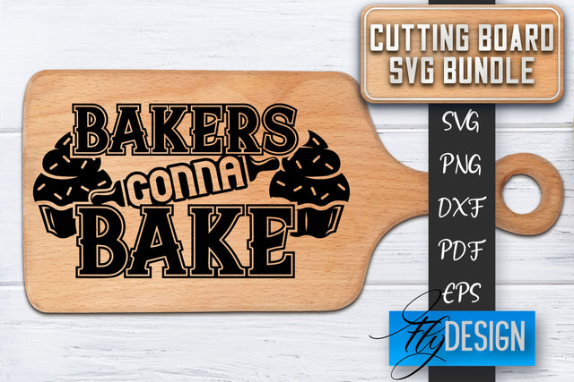 Cutting Board SVG | Kitchen Quotes SVG | Cutting Board Sayings SVG SVG Fly Design 