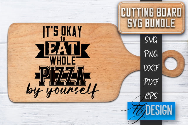 Cutting Board SVG | Kitchen Quotes SVG | Cutting Board Sayings SVG SVG Fly Design 