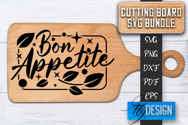 Cutting Board SVG | Kitchen Quotes SVG | Cutting Board Sayings SVG SVG Fly Design 