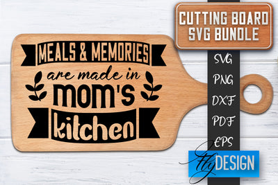 Cutting Board SVG | Kitchen Quotes SVG | Cutting Board Sayings SVG SVG Fly Design 