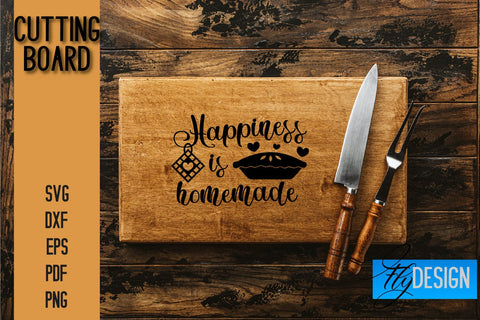 Cutting Board SVG | Kitchen Quotes SVG | Kitchen Sayings SVG SVG Fly Design 